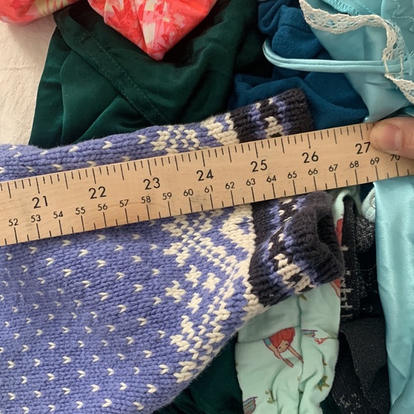 Vintage Eddie Bauer Front 1/2 Clasp Fair Isle‎ Pullover Knitted Sweater. … - Picture 8 of 11